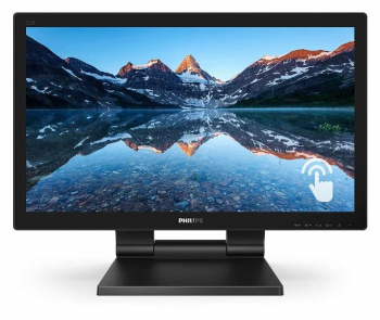 21.5" PHILIPS 222B9T, Black (TN Multi-Touch, 1920x1080, 1ms, 250cd, D-Sub+HDMI+DVI+DP, USB, Speaker)