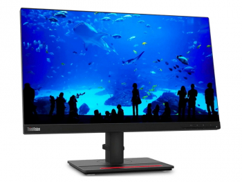 23.0" LENOVO ThinkVision T23i-20, Black, IPS, 1920x1080, 60Hz, 4ms, 250cd, D-Sub+HDMI+DP+USB, Pivot