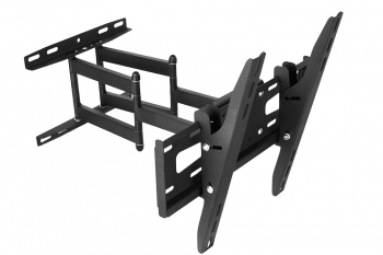 Wall Mount KSL "WM449Т" Black 32"-65", max.50kg, VESA max:400x400; +15°, TV-wal:100-477mm