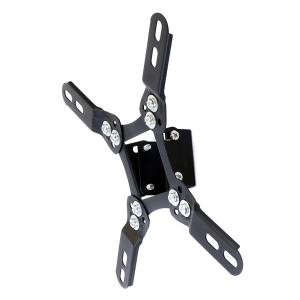 Wall Mount  Gembird "WM-42T-01" Black 12"-42", max.10kg, VESA:up200 x 200, Wall distance: 40mm, +15°