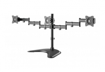 Table/desk stand for 3 monitors ITech MBS-13M, 13"-27 ", 75x75, 100x100, up to 8kg