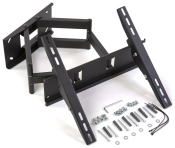 Wall Mount KSL "WM449Т" Black 32"-65", max.50kg, VESA max:400x400; +15°, TV-wal:100-477mm