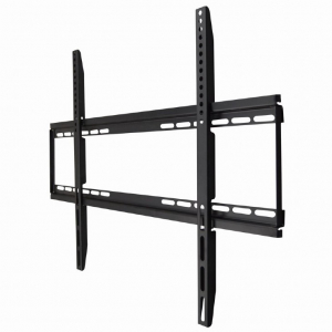 Wall Mount  Gembird "WM-75F-01" Black 40"-75", 50kg, VESA:up 600x400, Wall distance: 24mm