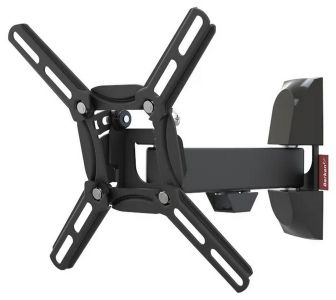 Wall Mount Barkan ''2300'' Black 13" - 43" Full Motion, max.25kg, VESA mm: up to 200x200mm