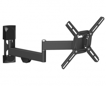 Wall Mount Barkan ''2400'' Black 13" - 39" Full Motion, max.25kg, VESA mm: up to 200x200mm