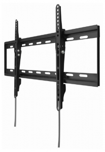 Wall Mount  Gembird "WM-70T-01" Black 32"-70", 50kg, VESA:up 600x400, Wall distance: 40mm, +15°