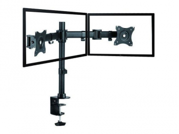 Table/desk stand for 2 monitors ITech MBS-12F, 13"-27 ", 75x75, 100x100, up to 8kg