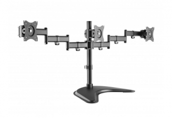 Table/desk stand for 3 monitors ITech MBS-13M, 13"-27 ", 75x75, 100x100, up to 8kg