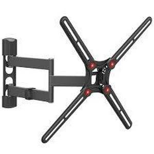 Wall Mount Barkan ''BM343'' Black 13"-65" Full Motion, max.40kg, VESA mm: up to 400x400mm