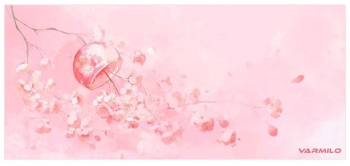 Varmilo Mouse pad Sakura R2 Desk Mat XL (900х400х3мм)