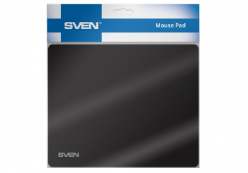 Mouse Pad SVEN MP-01, 220 x 180 x 1.5 mm, Fabric surface, Rubbered non-slip bottom, Black