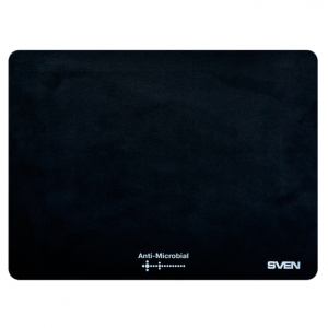 Mouse Pad SVEN CK, 240 × 190 × 0.4mm, 100% Polypropylene, Antibacterial coating, Black