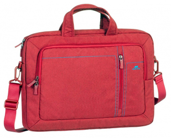 16"/15" NB bag - RivaCase 7530 Canvas Red Laptop, Fits devices