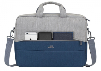 NB bag Rivacase 7532, for Laptop 15,6" & City bags, Gray/Dark Blue