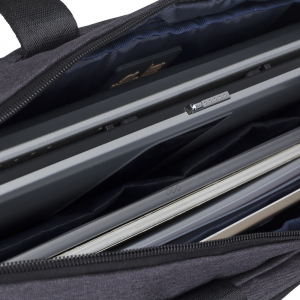 16"/15" NB bag - RivaCase 7730 Canvas Black Laptop, Fits devices