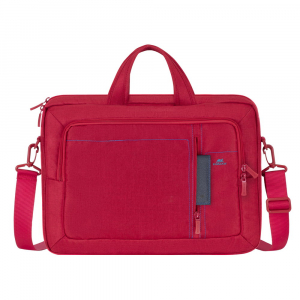 16"/15" NB bag - RivaCase 7530 Canvas Red Laptop, Fits devices