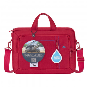 16"/15" NB bag - RivaCase 7530 Canvas Red Laptop, Fits devices
