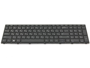 Keyboard HP ProBook 450 G5 455 G5 470 G5 w/Backlit w/frame ENG/RU Black