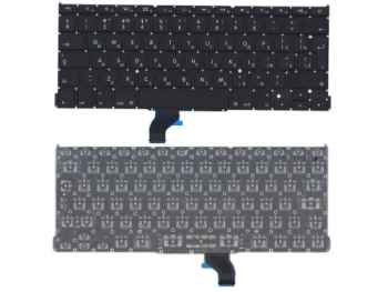 Keyboard Apple Macbook Pro 15\ A1286 (2008) w/o frame \ENTER\-big ENG/RU Black