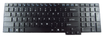 Keyboard Fujitsu Lifebook AH532 A532 N532 NH532 H562 w/frame ENG/RU Black