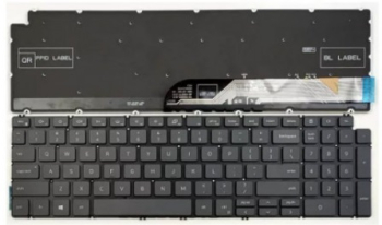 Keyboard Dell Inspiron 15 7590 7591 7791 5584 5590 5593 5594 5598 w/backlit w/o frame ENG/RU Black