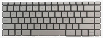 Keyboard for HP Pavilion x360 14-cd 14m-cd 14t-cd 14-ce 14-cf 14-ck 14-cm Series w/Backlit w/o frame \ENTER\-small ENG/RU Silver Original