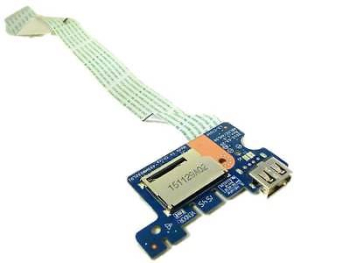  BOARD USB & CARD READER - HP 15-AC / 15-AF / 250 G4   (455MW032L01)