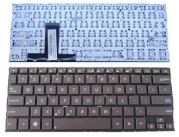 Keyboard Asus ZenBook UX31 UX32 w/o frame \ENTER\-small ENG/RU Black