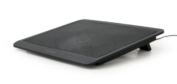 Notebook Cooling Pad Gembird NBS-1F15-03, up to 15.6'', 1x125mm, USB, LED light