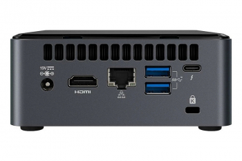 Mini PC Intel NUC Barebone BXNUC10I3FNHN2 ( i3-10110U up 4.1GHz, 2xSO-DIMM DDR4, 1xM.2, 2x2.5" SATA)