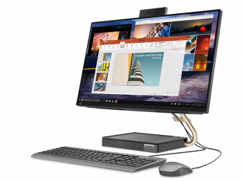 Lenovo AIO IdeaCentre 5 24IOB6 Black (23.8" FHD IPS Core i7-11700T 1.4-4.6GHz,16GB, 256GB+1TB,No OS)