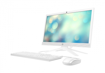 HP AIO 21 White (20.7" FHD Celeron J4025 2.0-2.9GHz, 4GB, 128GB, W11Home)