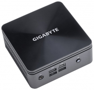 Mini PC Gigabyte GB-BRI5H-10210 (Intel i5-10210U 4.2GHz, 2xSO-DIMM DDR4,1xM.2, 1x2.5", 1xCOM), Black