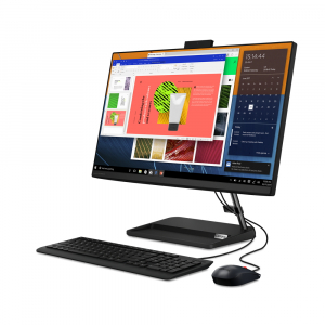 Lenovo AIO IdeaCentre 5 24ALC6 Black (23.8" FHD IPS Ryzen 7 5700U 1.8-4.3GHz, 16GB, 512GB, No OS)