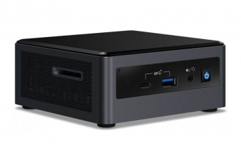 Mini PC Intel NUC Barebone BXNUC10I3FNHN2 ( i3-10110U up 4.1GHz, 2xSO-DIMM DDR4, 1xM.2, 2x2.5" SATA)