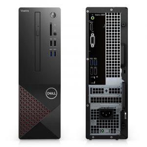 Dell Vostro 3681 SFF Black (Core i3-10100 3.6-4.3 GHz, 4GB RAM, 256GB SSD, DVD-RW, WiFi, Ubuntu) 