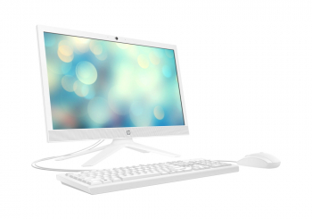 HP AIO 21 White (20.7" FHD Celeron J4025 2.0-2.9GHz, 4GB, 128GB, W11Home)