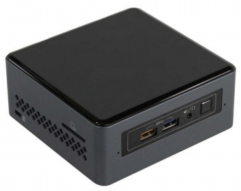 Mini PC Intel NUC Barebone BOXNUC6CAYH (Celeron J3455 up 2.3GHz, 2xSO-DIMM DDR3, 1xM.2, 1x2.5" SATA)