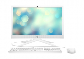 HP AIO 21 White (20.7" FHD Pentium J5040 2.0-3.2GHz, 4GB, 256GB, FreeDOS)