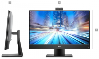 Dell AIO OptiPlex 7470 (23.8" FHD non-Touch IPS Core i5-9500 3.0-4.4GHz, 8GB, 256GB, W10P)