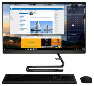 Lenovo AIO IdeaCentre A340-22IGM Black (21.5" FHD IPS Pentium J5040 2.0-3.2GHz, 4GB, 256GB, W10H)