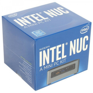 Mini PC Intel NUC Barebone BOXNUC6CAYH (Celeron J3455 up 2.3GHz, 2xSO-DIMM DDR3, 1xM.2, 1x2.5" SATA)