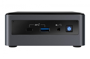 Mini PC Intel NUC Barebone BXNUC10I3FNHN2 ( i3-10110U up 4.1GHz, 2xSO-DIMM DDR4, 1xM.2, 2x2.5" SATA)