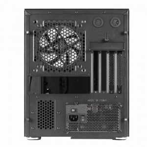 Case mATX Chieftec Chieftronic M1, w/o PSU, 1x120mm RGB, 2xUSB3.0, 2xUSB2.0, Temperd Glassl, Black