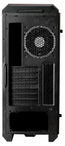 Case ATX Chieftec STALLION II, w/o PSU, 2xUSB3.0, 4x120mm RGB, Fan Controller, 2xTempered Glas,Black