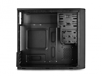 Case mATX Deepcool WAVE V2, w/o PSU, 0.5 mm-thick panels, Cable Management, USB 3.0, Black