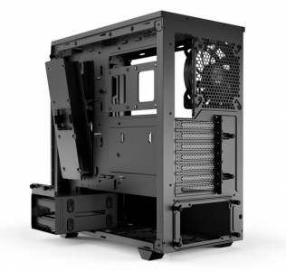 Case ATX be quiet! Pure Base 500, w/o PSU, 2x140mm, 2xUSB 3.2, Window, PSU shroud, Black