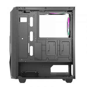 Case ATX GAMEMAX Revolt, w/o PSU, 4x120mm ARGB fans. ARGB HUB, TG, Dust Filter, USB 3.0, Black