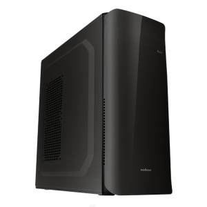 Case ATX 550W Sohoo 5910BK, 1xUSB3.0, 1xUSB2.0, Black, ATX-550W-12cm