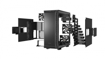 Case ATX be quiet! Dark Base 900, w/o PSU, 3x140mm, 2xUSB 2.0, 2xUSB3.2, Fan controller, Black